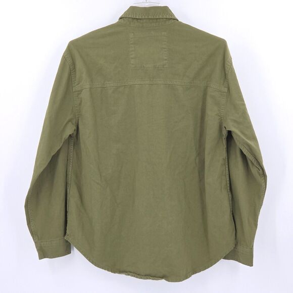 Michael Kors Shirt Jacket Utility Shacket Womens Size Medium Olive Green Fall - Picture 2 of 6